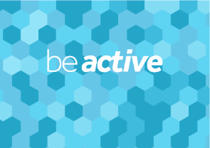 Be Active Six Ways to Wellbeing HEX background