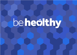 Be Healthy Six Ways to Wellbeing HEX background